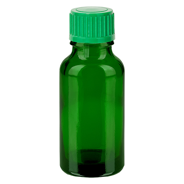 20ml lahvička s kapátkem 0,8mm zelená standardní uzávěr GreenLine UT18/20 20ml lahvička s kapátkem 0,8mm zelená standardní uzávěr GreenLine UT18/20