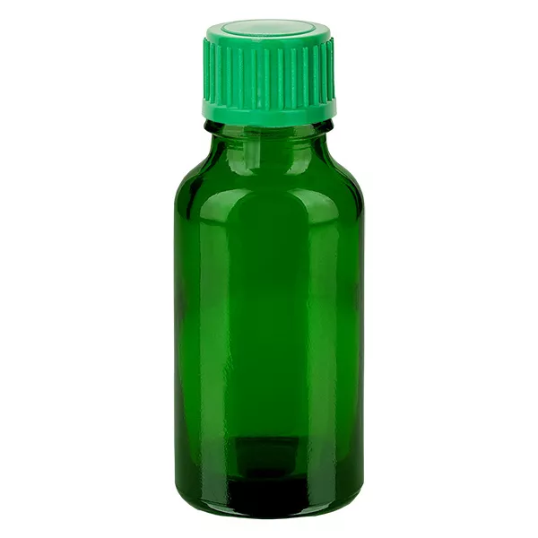 20ml lahvička s kapátkem 0,8mm zelená standardní uzávěr GreenLine UT18/20