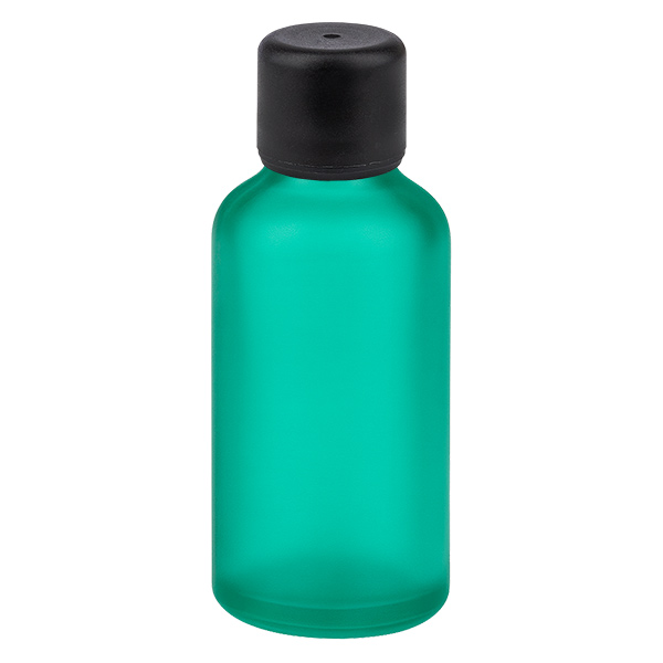50ml láhev 11mm šroubovací uzávěr černý tamper evidentní uzávěr GreenLine UT18/50 50ml láhev 11mm šroubovací uzávěr černý tamper evidentní uzávěr GreenLine UT18/50