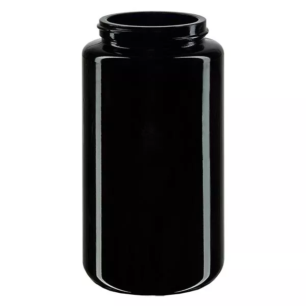 Dóza s širokým hrdlem fialové sklo 200ml, bez víčka Dóza s širokým hrdlem fialové sklo 200ml, bez víčka