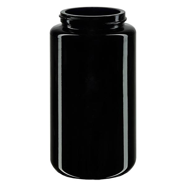 Dóza s širokým hrdlem fialové sklo 200ml, bez víčka Dóza s širokým hrdlem fialové sklo 200ml, bez víčka