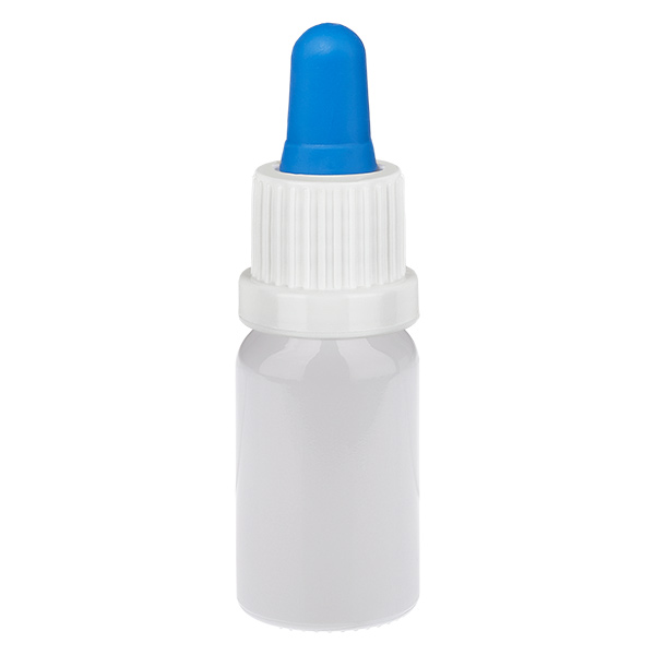 10ml lahvička s pipetou b&iacute;l&aacute;/modr&aacute; bezpečnostn&iacute; uz&aacute;věr WhiteLine UT18/10