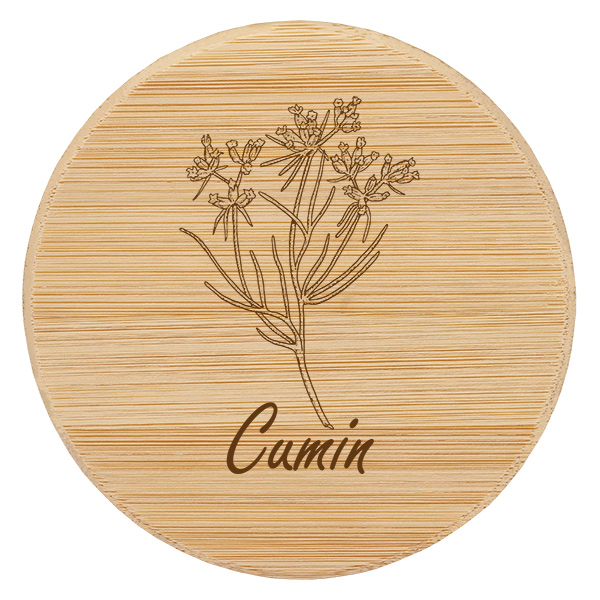 Sklenice z dřeva "cumin" pro WECK RR60 Sklenice z dřeva "cumin" pro WECK RR60