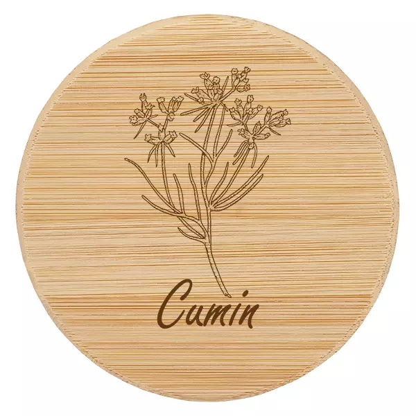 Sklenice z dřeva "cumin" pro WECK RR60