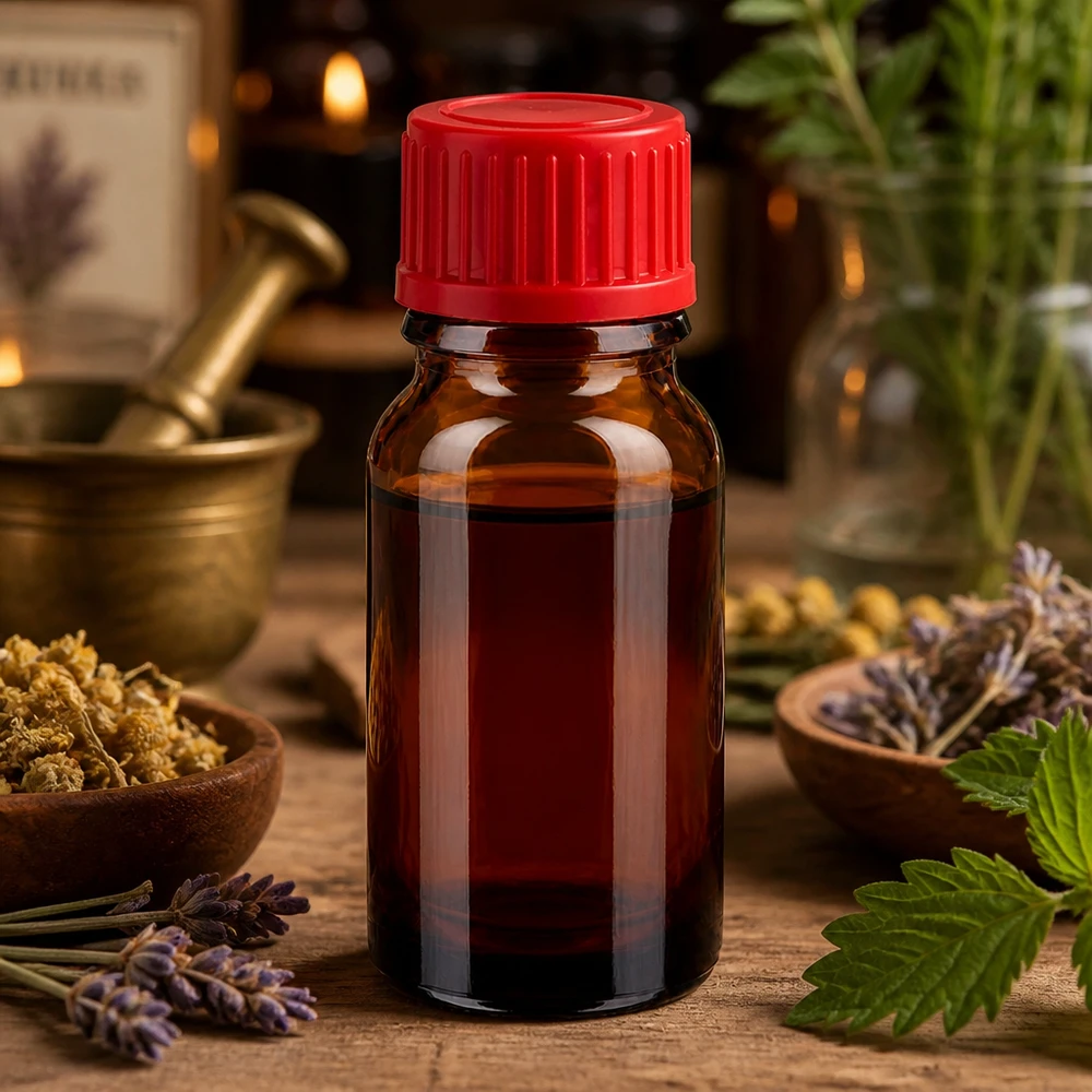 10ml láhev 11mm šroubovací uzávěr červená Standard BrownLine UT18/10 10ml STD BrownLine Flasche mit rotem Schraubdeckel für sichere Lagerung empfindlicher Substanzen