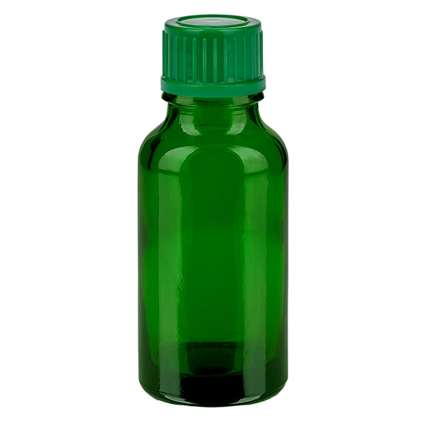 20ml lahvička 11mm šroubovací uzávěr zelená Standard GreenLine UT18/20 20ml lahvička 11mm šroubovací uzávěr zelená Standard GreenLine UT18/20