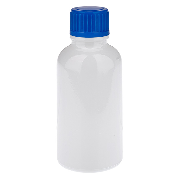 30ml láhev 11mm šroubovací uzávěr modrý standardní WhiteLine UT18/30 30ml láhev 11mm šroubovací uzávěr modrý standardní WhiteLine UT18/30