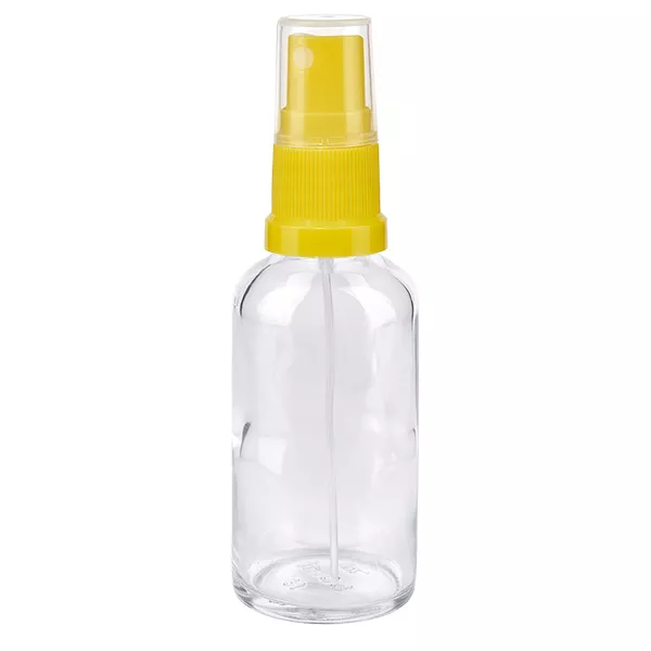 50ml láhev s rozprašovačem žlutá/průhledná standardní uzávěr ClearLine UT18/50