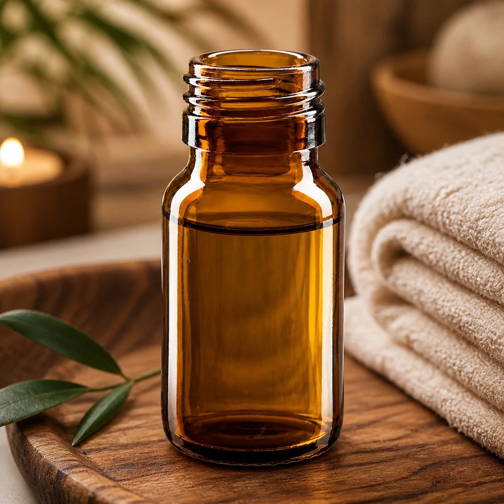 Hnědá lahvička na léky o objemu 30 ml, bez uzávěru PP28 ApoGlas Professionelle 30ml Apothekerflasche mit weiter Öffnung für einfache Befüllung