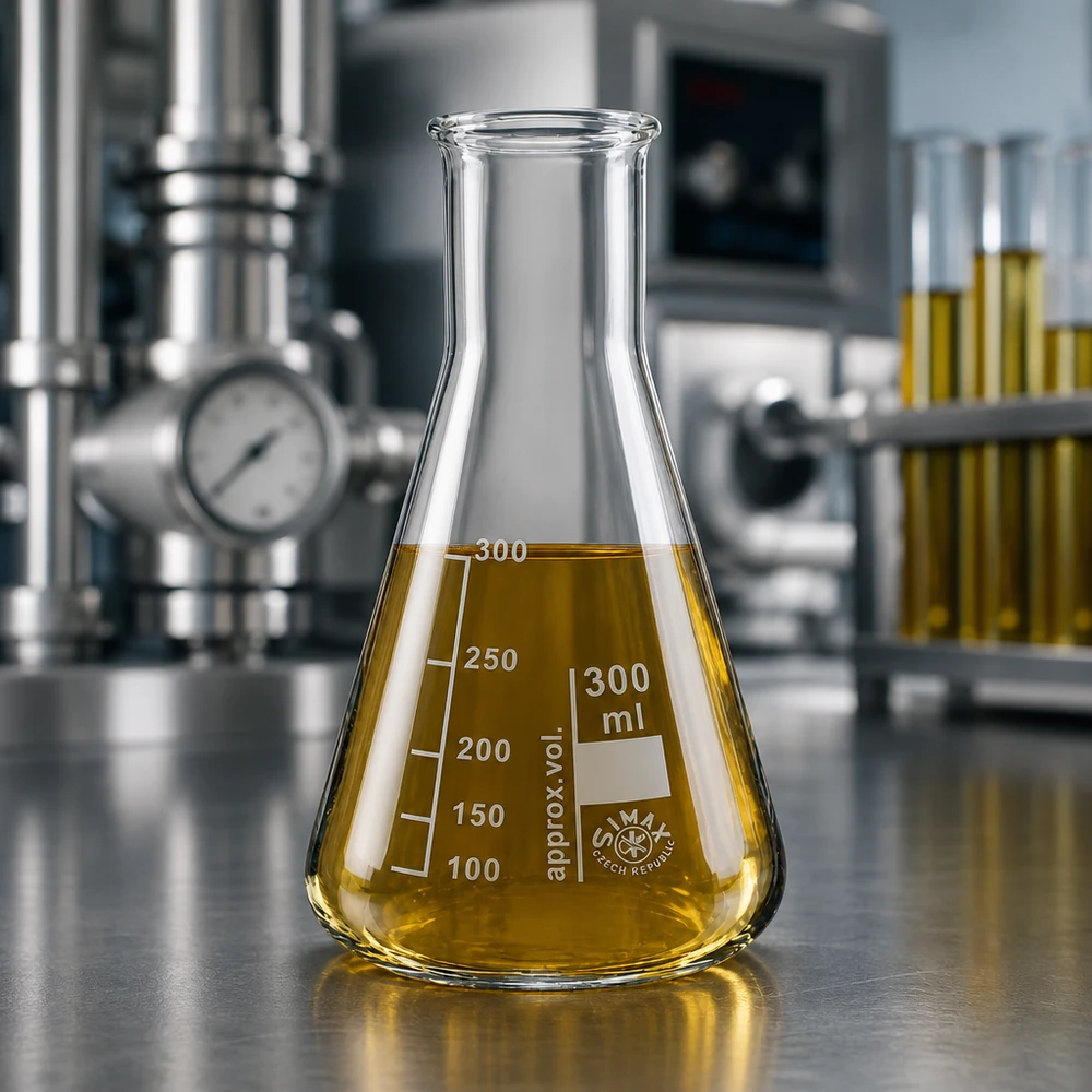 Erlenmeyerova baňka 300 ml s úzkým hrdlem