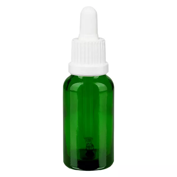 20ml pipetovací láhev bílá s uzávěrem proti neoprávněné manipulaci GreenLine UT18/20