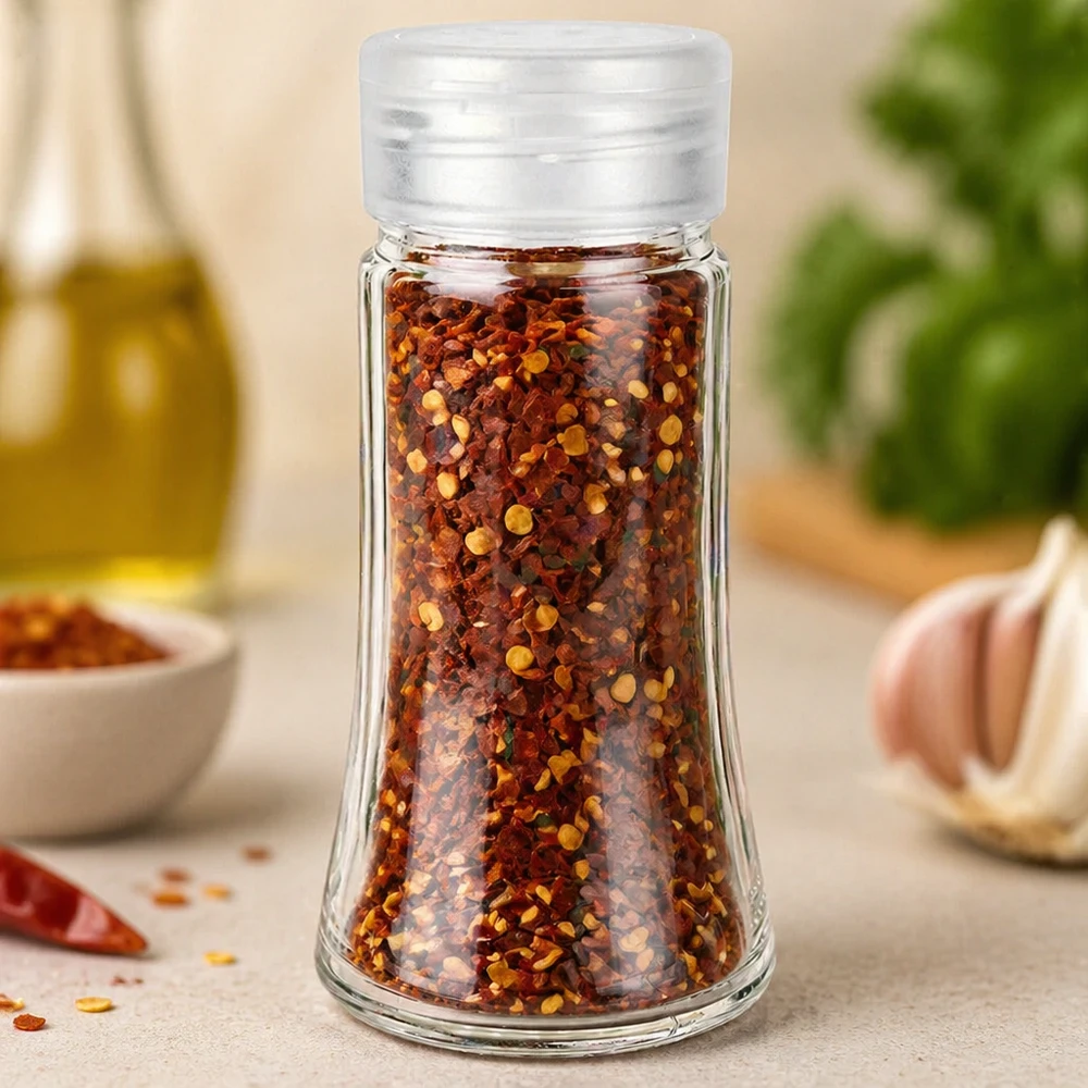 Dóza na sůl/koření 95ml s šejkrem bílá Dóza na sůl/koření 95ml s šejkrem bílá