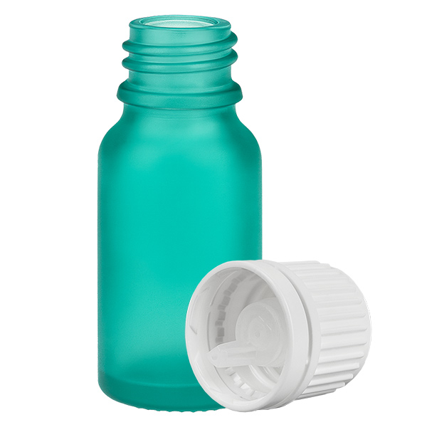 10ml lahvička s kapátkem 0,7 mm bílá s uzávěrem s ochranou proti manipulaci GreenLine UT18/10. 10ml lahvička s kapátkem 0,7 mm bílá s uzávěrem s ochranou proti manipulaci GreenLine UT18/10.