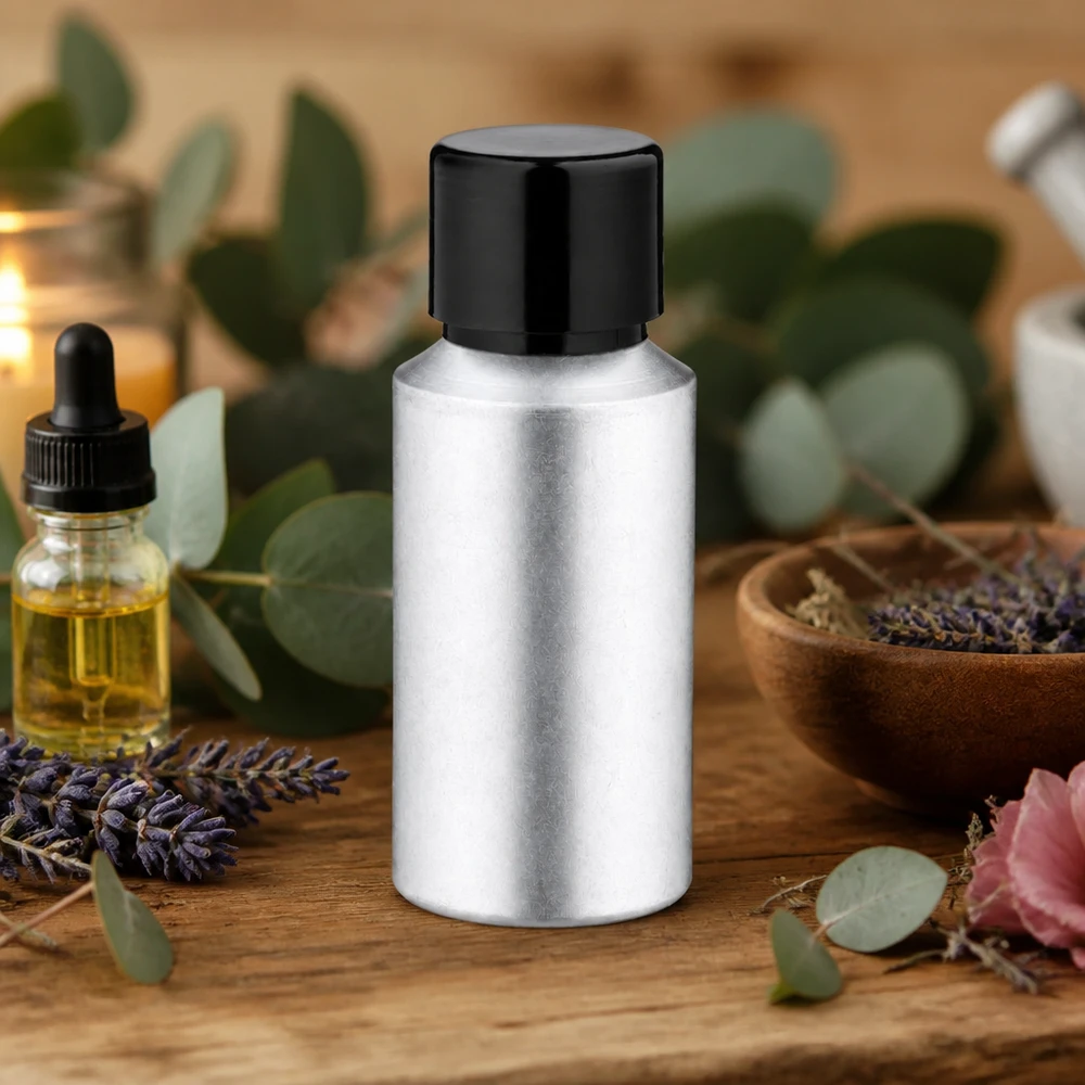 Langlebige 30ml gebeizte Aluflasche mit korrosionsbeständiger Oberfläche und Schraubkappe