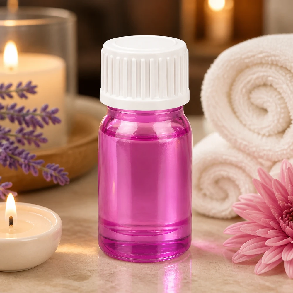5ml lahvička s kapátkem 0,9 mm bílá standardní PurpleLine UT18/5 Kompakte 5ml Tropfflasche lila transparent STD Ausführung für mobile Anwendung PurpleLine