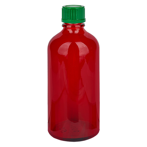 100ml láhev 11mm šroubovací uzávěr zelená standard RedLine UT18/100 100ml láhev 11mm šroubovací uzávěr zelená standard RedLine UT18/100