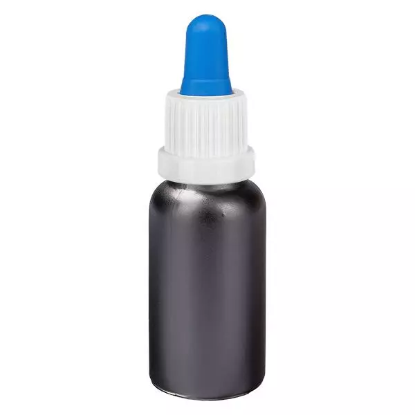 20ml pipetovací láhev bílá/modrý uzávěr s ochranou proti manipulaci BlackLine UT18/20 20ml pipetovací láhev bílá/modrý uzávěr s ochranou proti manipulaci BlackLine UT18/20