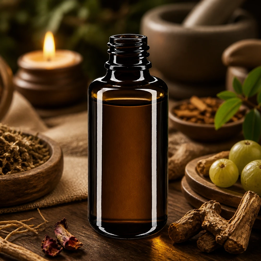Professionelle Tropfflasche Orion 30ml in Violettglas für Therapeuten und Heilpraktiker