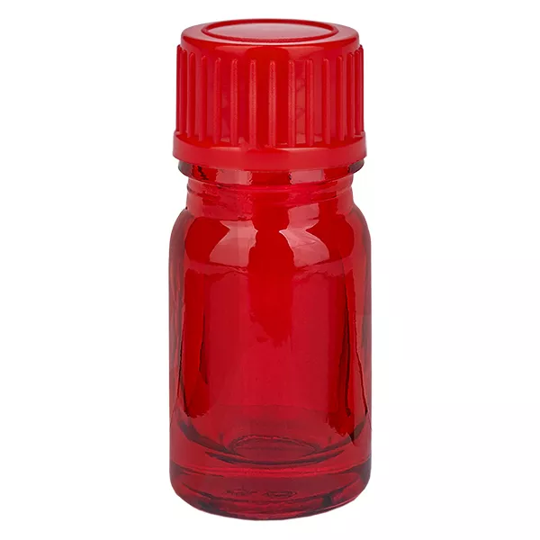 5ml lahvička 11mm šroubovací uzávěr červená standard RedLine UT18/5
