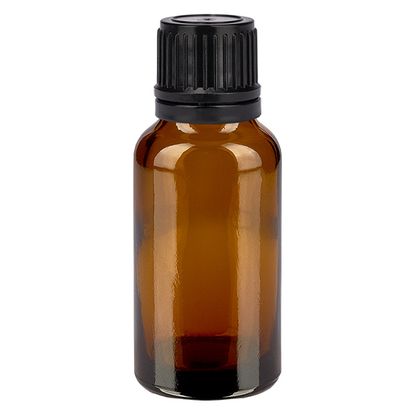 20ml l&#225;hev 11mm &#353;roubovac&#237; uz&#225;v&#283;r &#269;ern&#225; se zaji&#353;t&#283;n&#237;m proti manipulaci BrownLine UT18/20