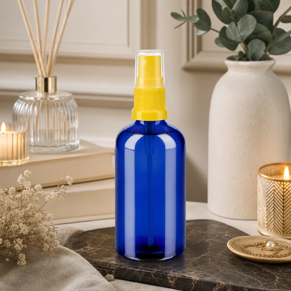 Vielseitige Sprühflasche 100ml aus Apothekerglas für DIY-Kosmetik und Haushaltsprodukte