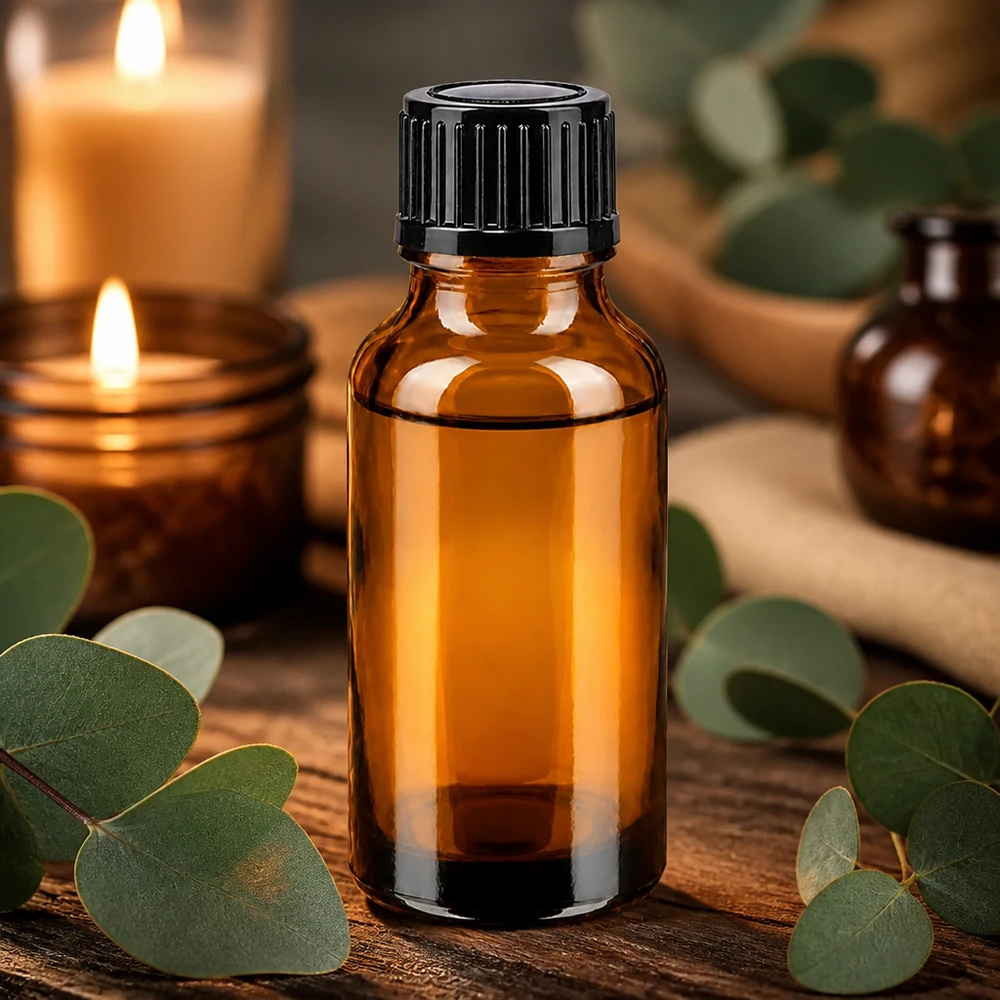 Lékárenská lahvička hnědá 20ml kapátko uzávěr 1mm černý standardní Apothekerflasche 20ml braun für Öle und Tinkturen mit präzisem 1mm Tropfverschluss
