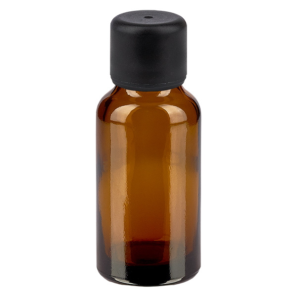 20ml l&#225;hev 6mm &#353;roubovac&#237; uz&#225;v&#283;r &#269;ern&#225; Standard BrownLine UT18/20