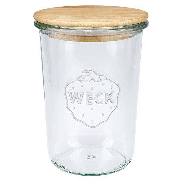850ml tumblery WECK RR100 s d&#345;ev&#283;n&#253;m v&#237;&#269;kem buchta