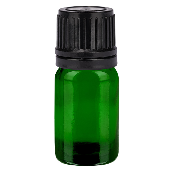 5ml kulov&#225; l&#225;hev 8mm nal&#233;vac&#237; krou&#382;ek &#269;ern&#253; tamper-evidentn&#237; uz&#225;v&#283;r GreenLine UT18/5