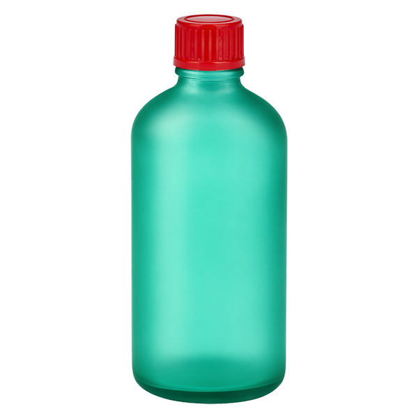 100ml láhev 11mm šroubovací uzávěr červená Standard GreenLine UT18/100 100ml láhev 11mm šroubovací uzávěr červená Standard GreenLine UT18/100