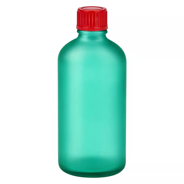 100ml láhev 11mm šroubovací uzávěr červená Standard GreenLine UT18/100 100ml láhev 11mm šroubovací uzávěr červená Standard GreenLine UT18/100