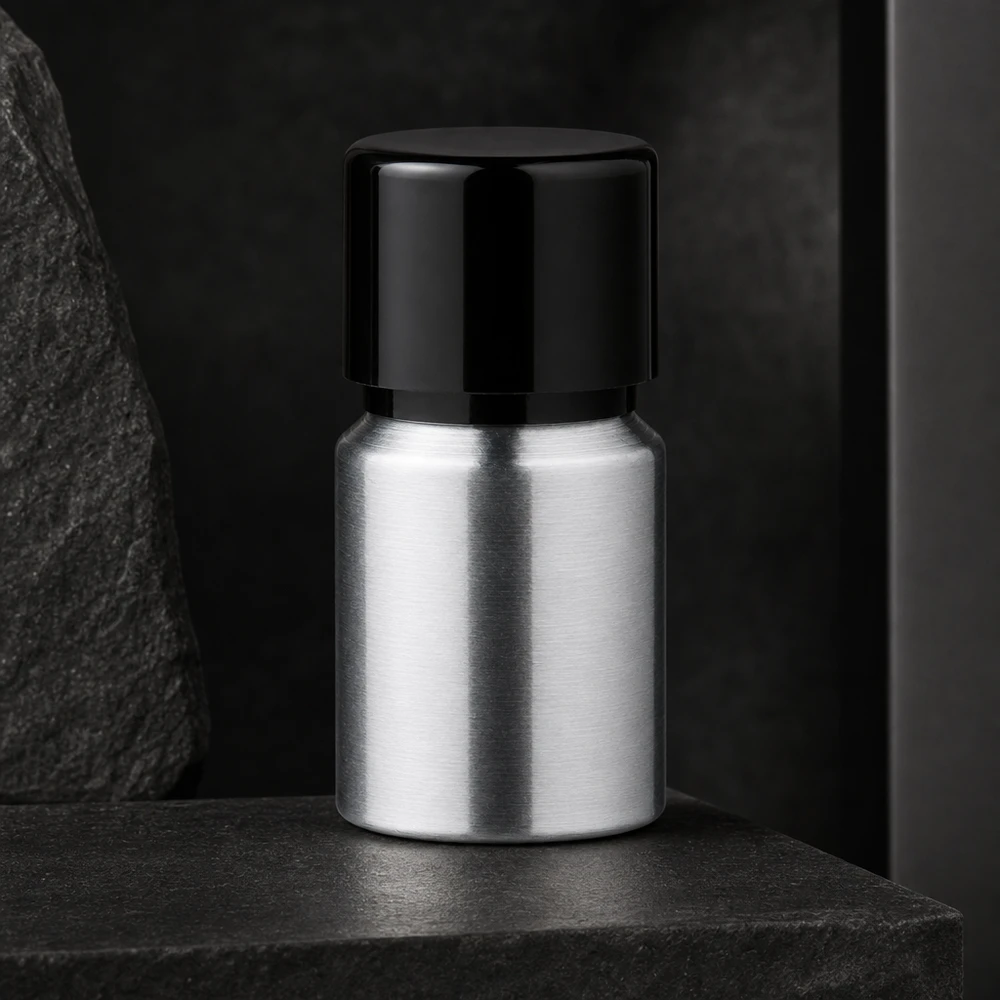 Wiederverwendbare 10ml Aluminiumflasche mit nachhaltiger Materialwahl für umweltbewusste Nutzer