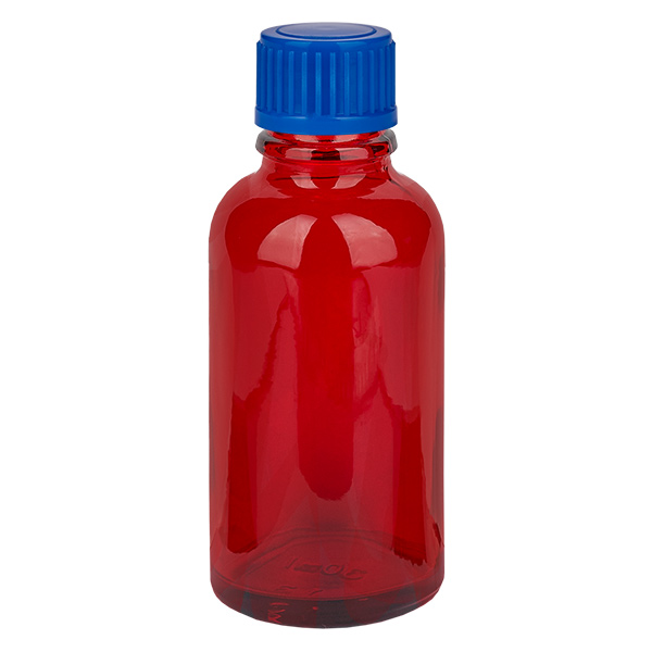 30ml láhev 11mm šroubovací uzávěr modrá Standard RedLine UT18/30 30ml láhev 11mm šroubovací uzávěr modrá Standard RedLine UT18/30
