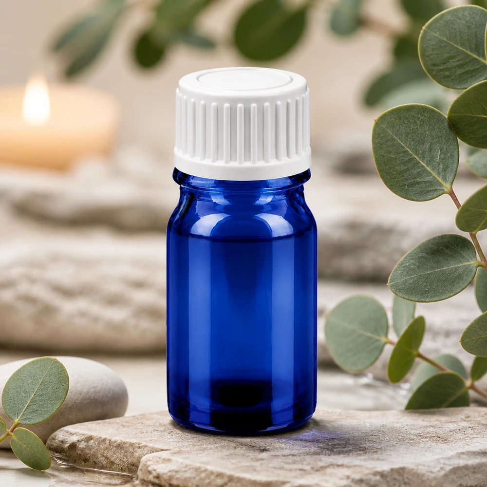 5ml lahvička s kapátkem 0,9 mm bílá standardní uzávěr BlueLine UT18/5 Ergonomische Tropfflasche mit rutschfestem Design ermöglicht sichere Handhabung beim Dosieren
