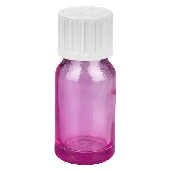10ml lahvi&#269;ka s kap&#225;tkem 1,2 mm b&#237;l&#225; standardn&#237; d&#283;tsk&#225; pojistka PurpleLine.UT18/10