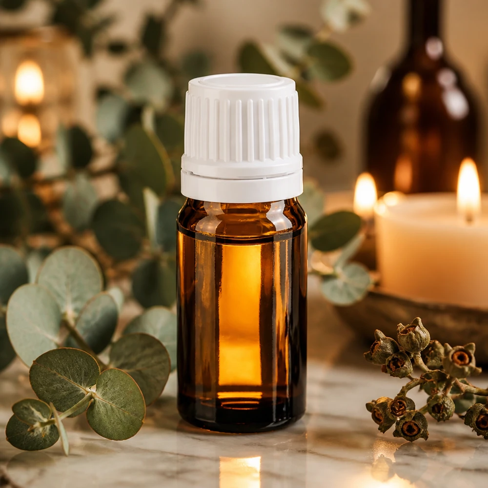 Lékárenská láhev hnědá 5ml se šroubovacím uzávěrem bílá s ochranným uzávěrem proti manipulaci. Kompakte Apothekerfl 5ml aus dunklem Schutzglas mit weißem OV Deckel 11mm Mündung
