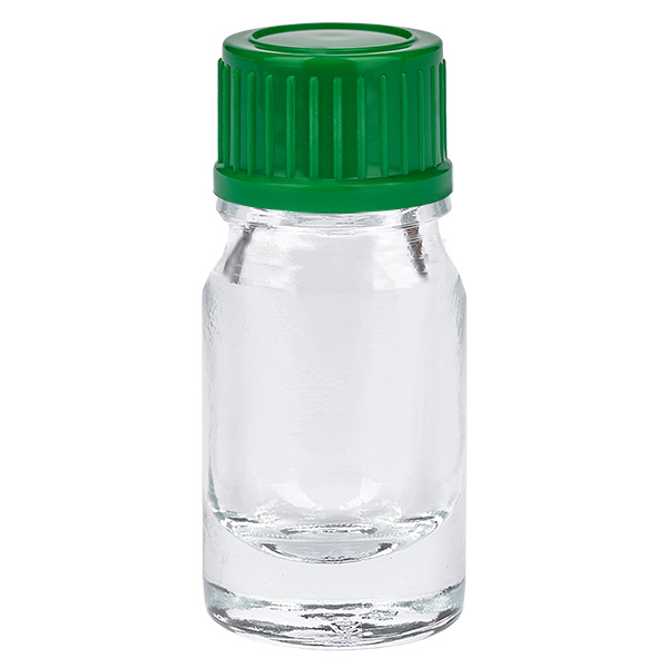 5ml láhev 11mm šroubovací uzávěr zelená Standard ClearLine UT18/5 5ml láhev 11mm šroubovací uzávěr zelená Standard ClearLine UT18/5