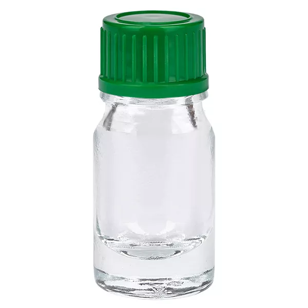 5ml láhev 11mm šroubovací uzávěr zelená Standard ClearLine UT18/5 5ml láhev 11mm šroubovací uzávěr zelená Standard ClearLine UT18/5