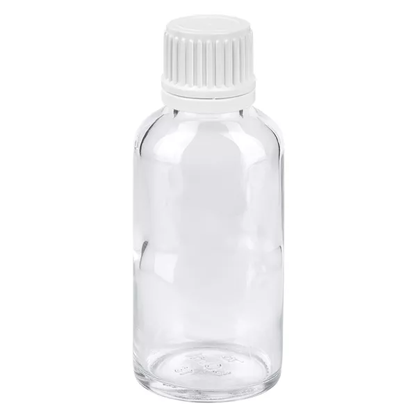 30ml lahvička 11mm šroubovací uzávěr bílý uzávěr s ochranou proti manipulaci ClearLine UT18/30 30ml lahvička 11mm šroubovací uzávěr bílý uzávěr s ochranou proti manipulaci ClearLine UT18/30