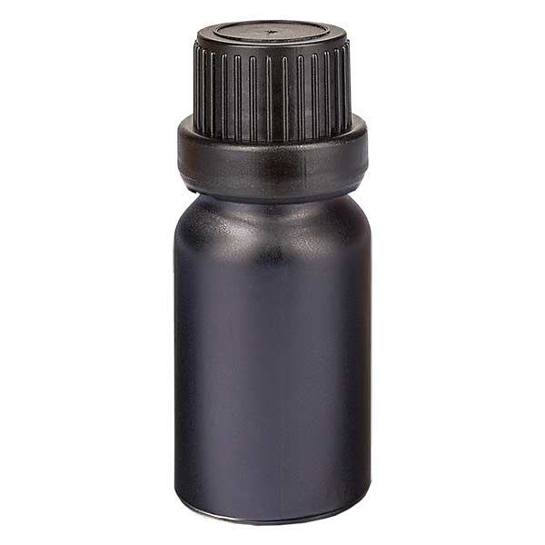 10ml láhev 11mm šroubovací uzávěr s ochranou proti manipulaci BlackLine UT18/10 10ml láhev 11mm šroubovací uzávěr s ochranou proti manipulaci BlackLine UT18/10