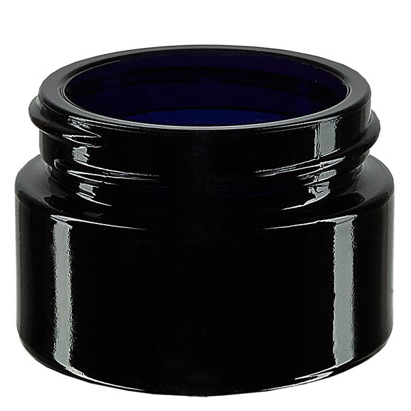 Kosmetická dóza z fialového skla 30ml, bez víčka Kosmetická dóza z fialového skla 30ml, bez víčka