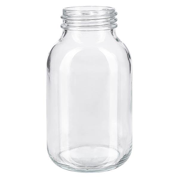 500ml láhev se širokým hrdlem z čirého skla 500ml láhev se širokým hrdlem z čirého skla