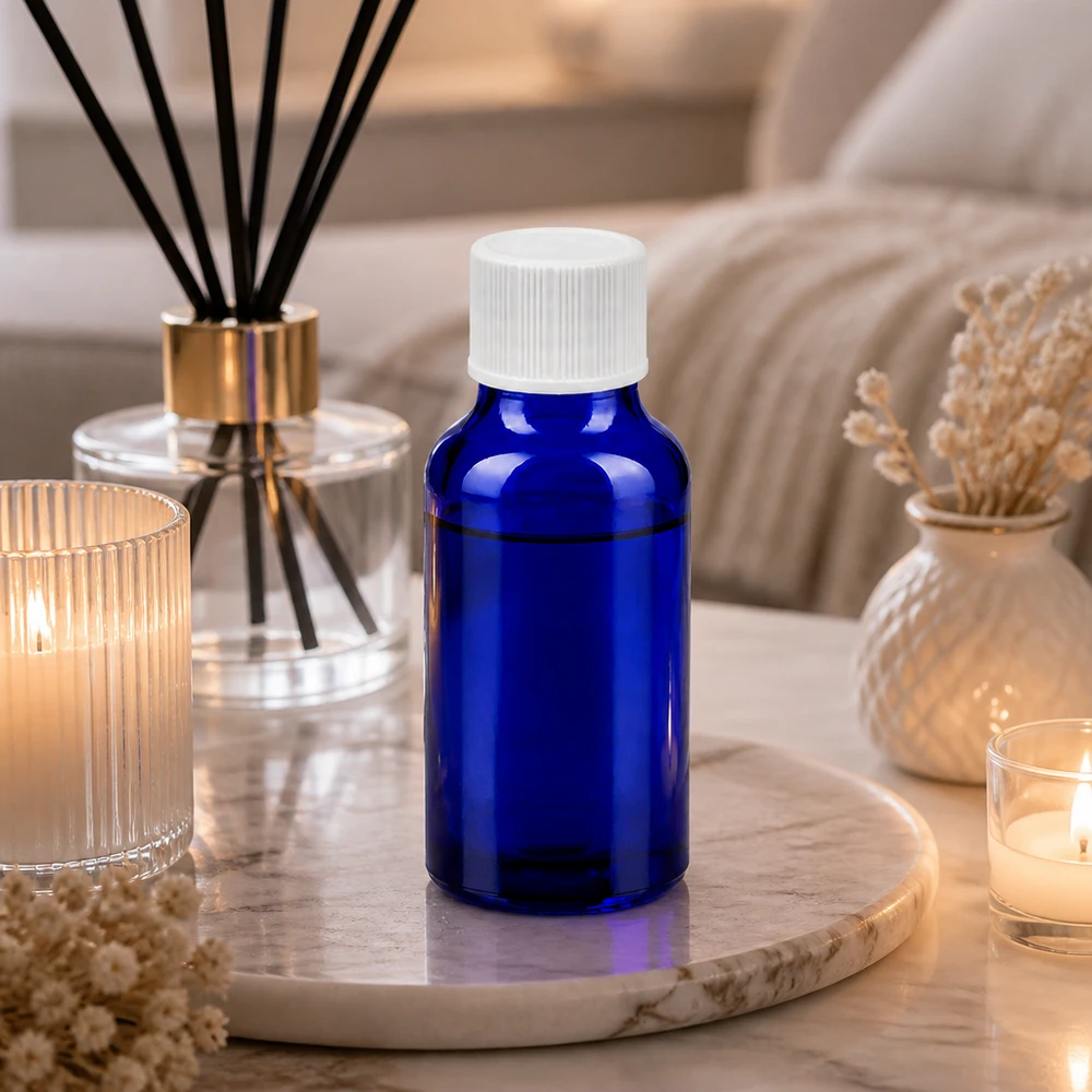 20ml Probenflasche mit kindersicherem weißem Verschluss für sichere Lagerung von Konzentraten