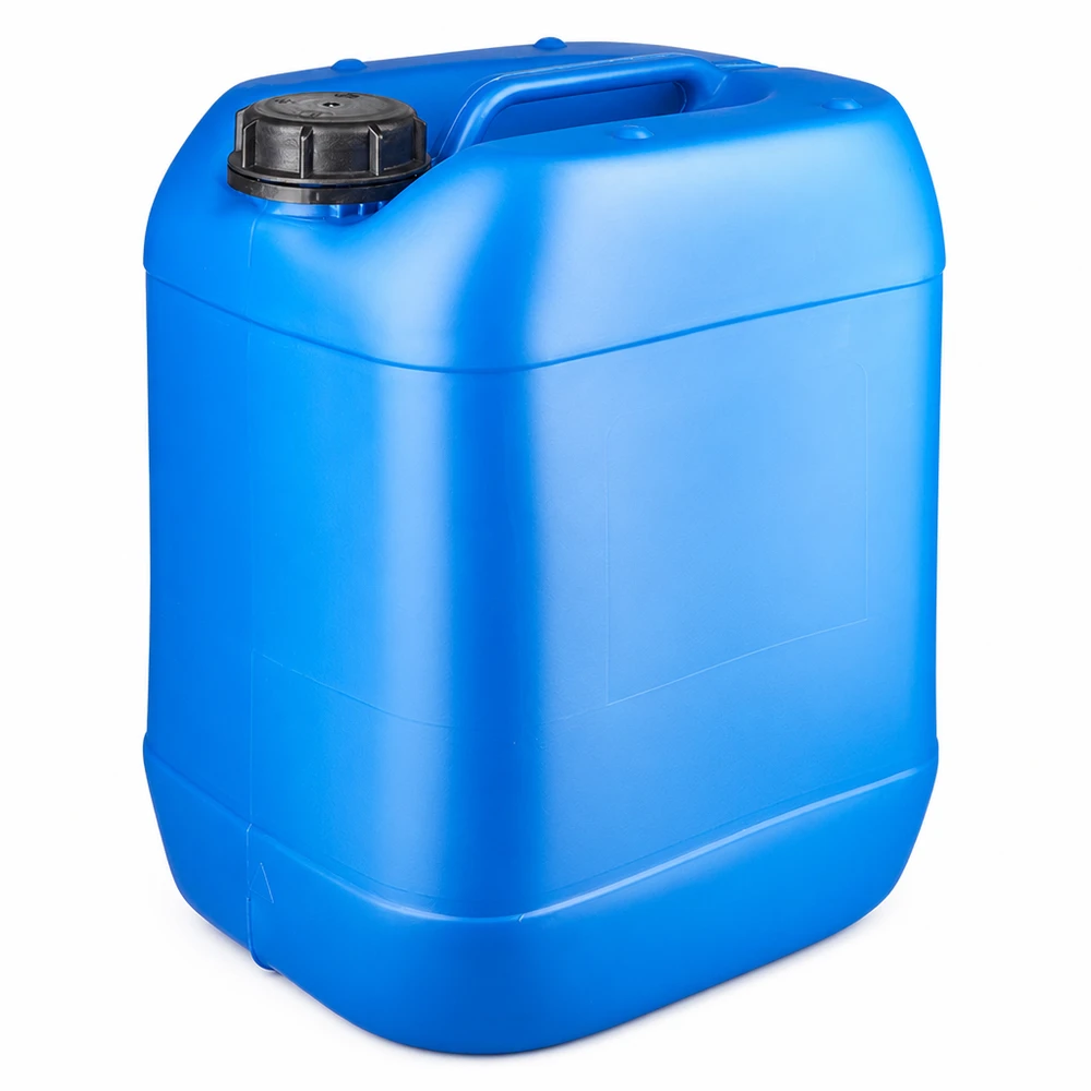Kanystr 20 litrů modrý se šroubovacím uzávěrem s pojistkou proti otevření. Blauer 20 Liter Wasserkanister mit Schraubverschluss ideal für Camping und Outdoor