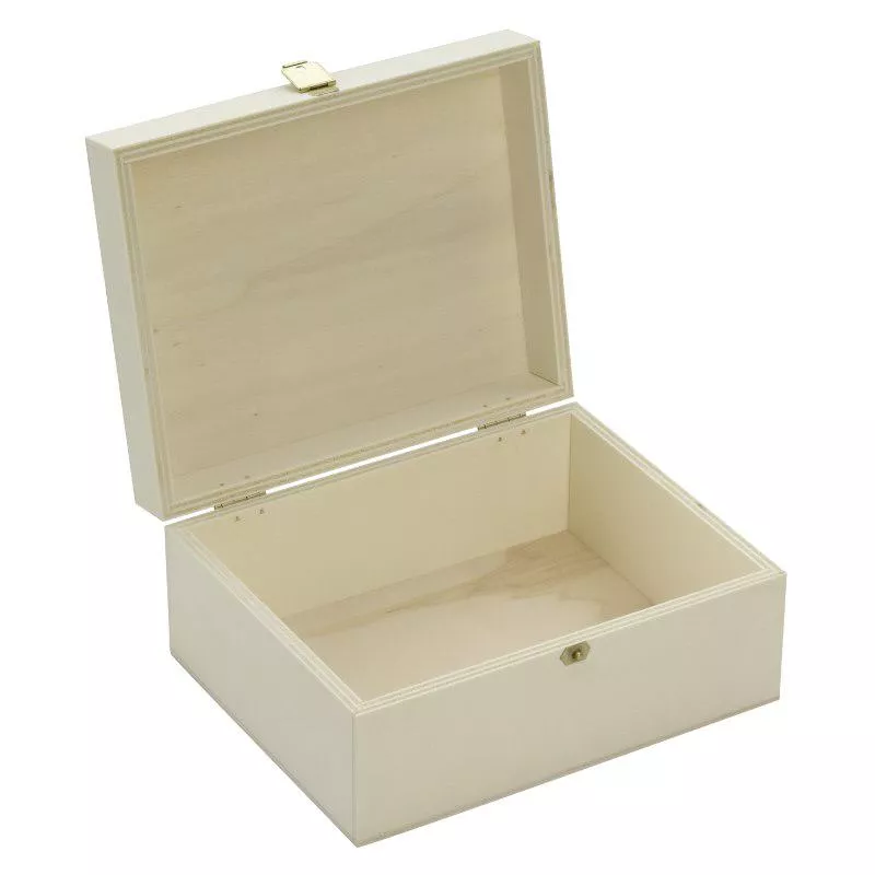 Dřevěný box s odklápěcím víkem 17x14x8cm Dřevěný box s odklápěcím víkem 17x14x8cm