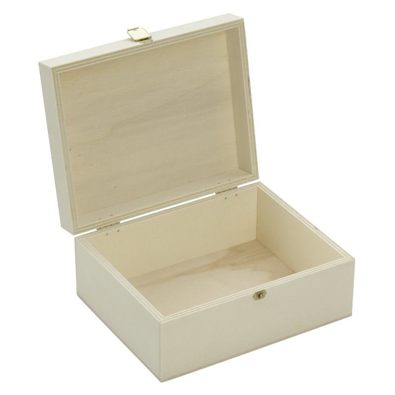 Dřevěný box s odklápěcím víkem 17x14x8cm Dřevěný box s odklápěcím víkem 17x14x8cm