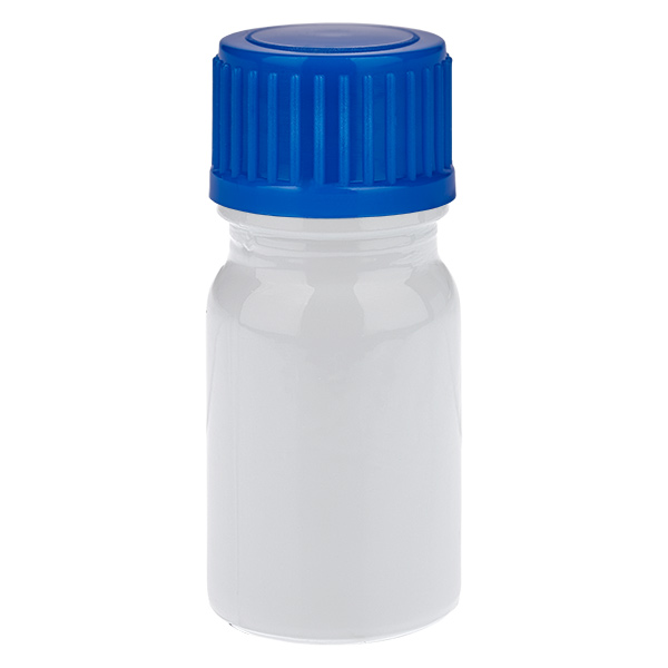 5ml lahvička 11mm šroubovací uzávěr modrý standardní WhiteLine UT18/5 5ml lahvička 11mm šroubovací uzávěr modrý standardní WhiteLine UT18/5