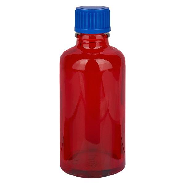 50ml láhev 11mm šroubovací uzávěr modrá Standard RedLine UT18/50 50ml láhev 11mm šroubovací uzávěr modrá Standard RedLine UT18/50