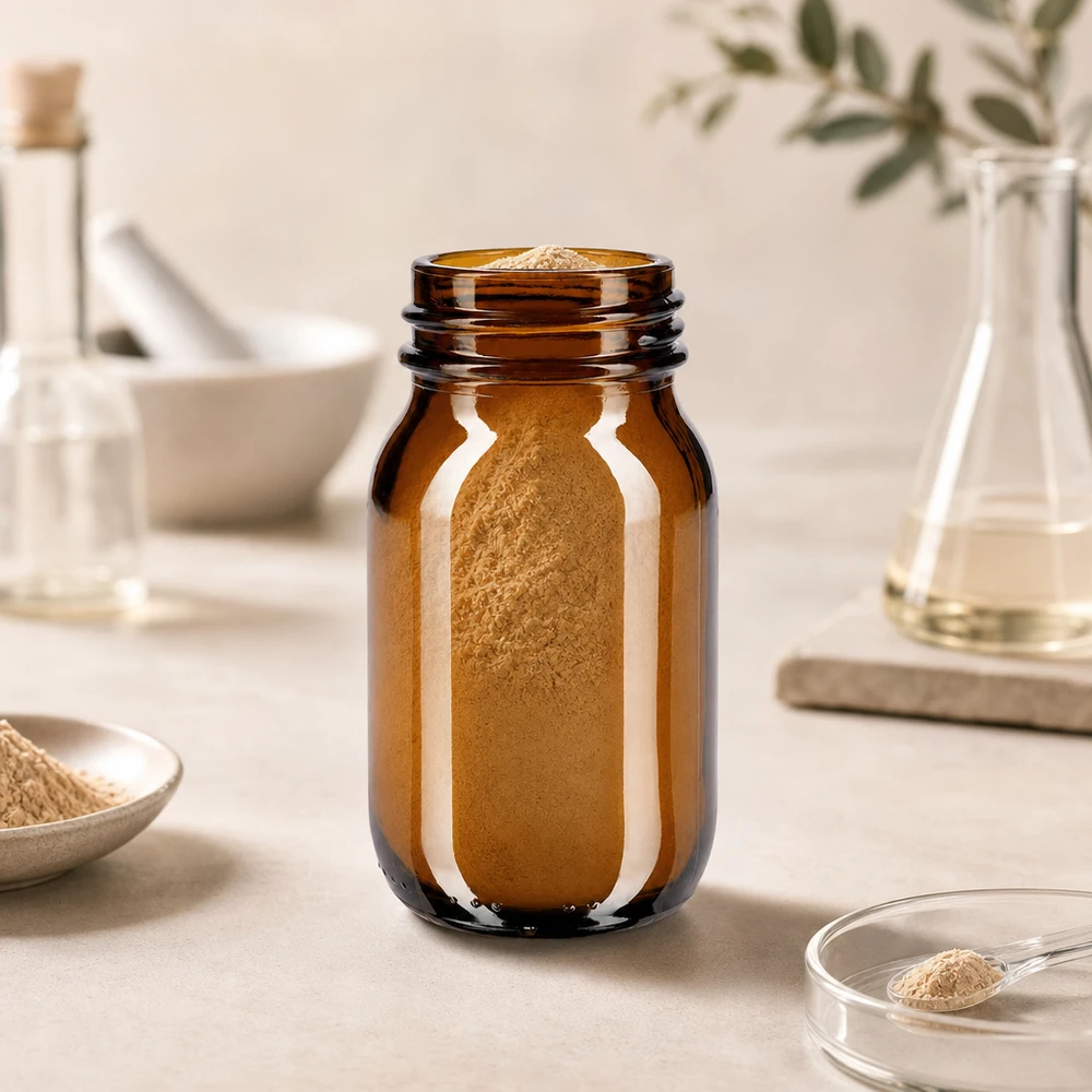 Laborqualität Weithalsflasche aus braunem Glas 100ml für professionelle Anwendung