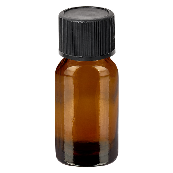 10ml lahvi&#269;ka s kap&#225;tkem 1mm &#269;ern&#225; standardn&#237; uz&#225;v&#283;r BrownLine UT18/10